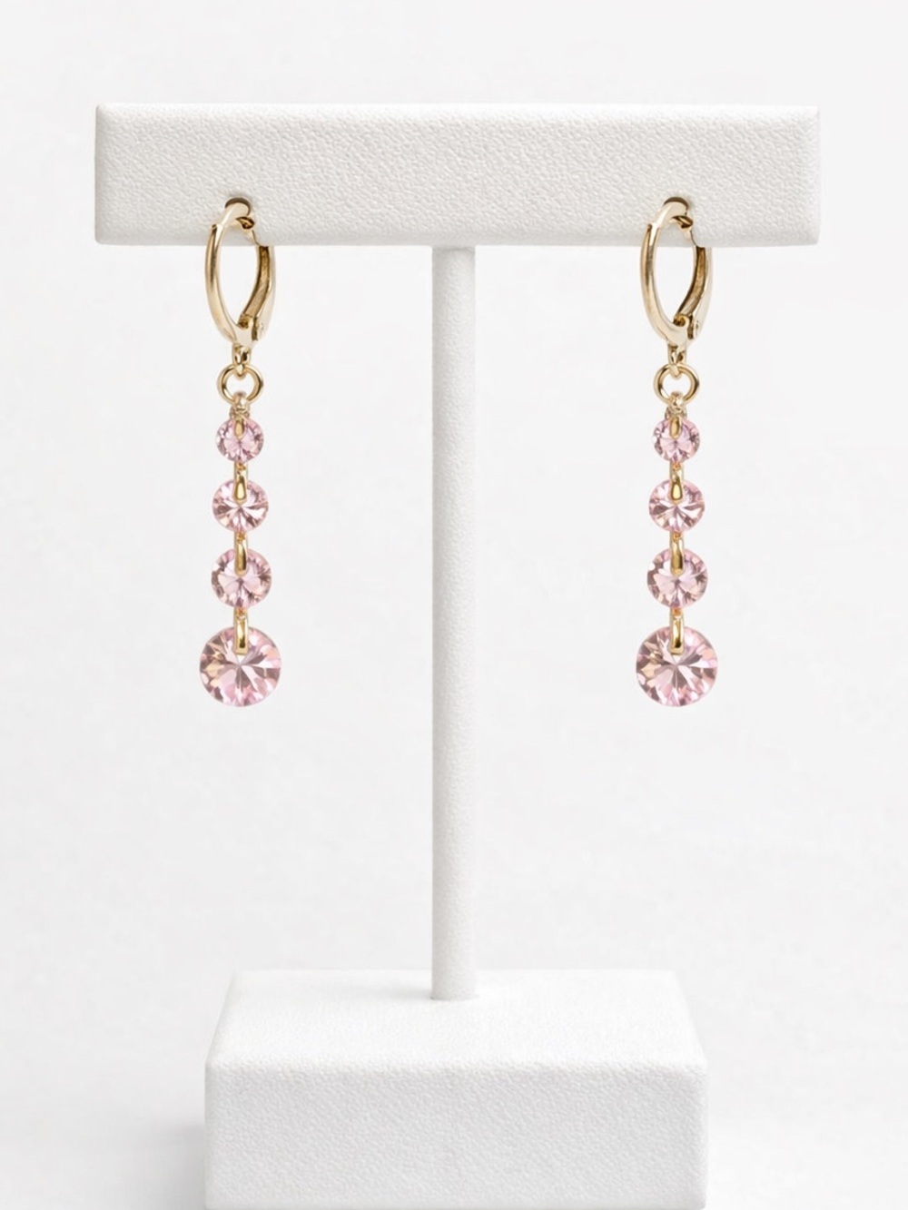 5/$25 Pretty Pink Dangle Earrings